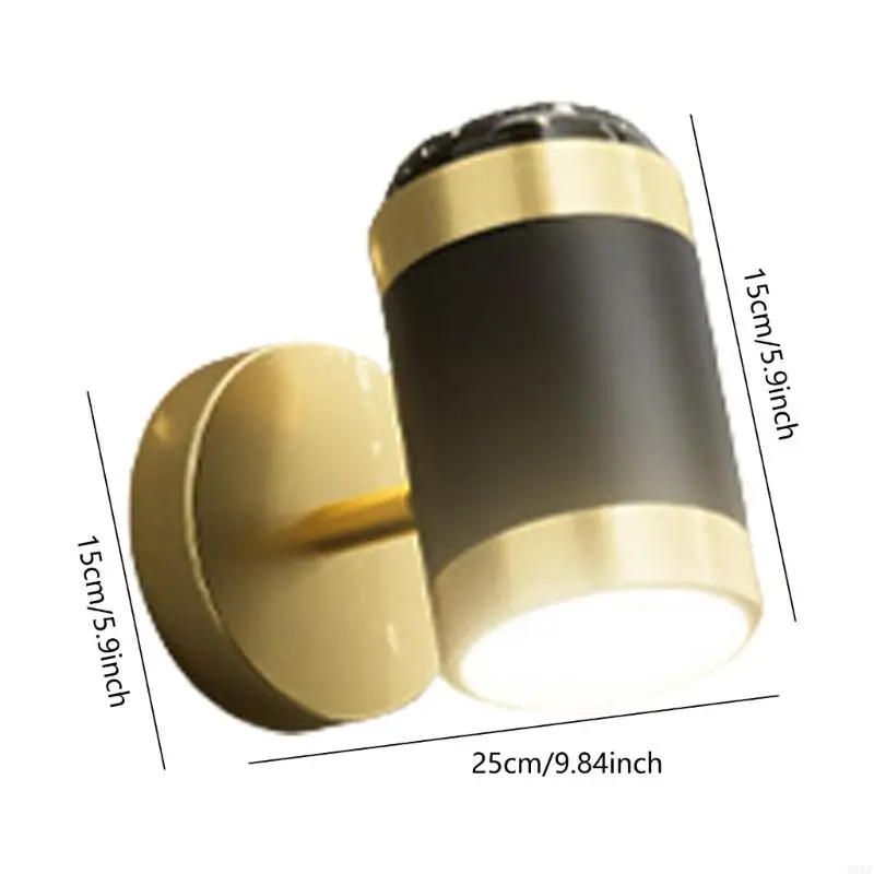 Molc Modern Star Project Project Wall Lamp Led Viveles Head Lave Labry Wall Lamp