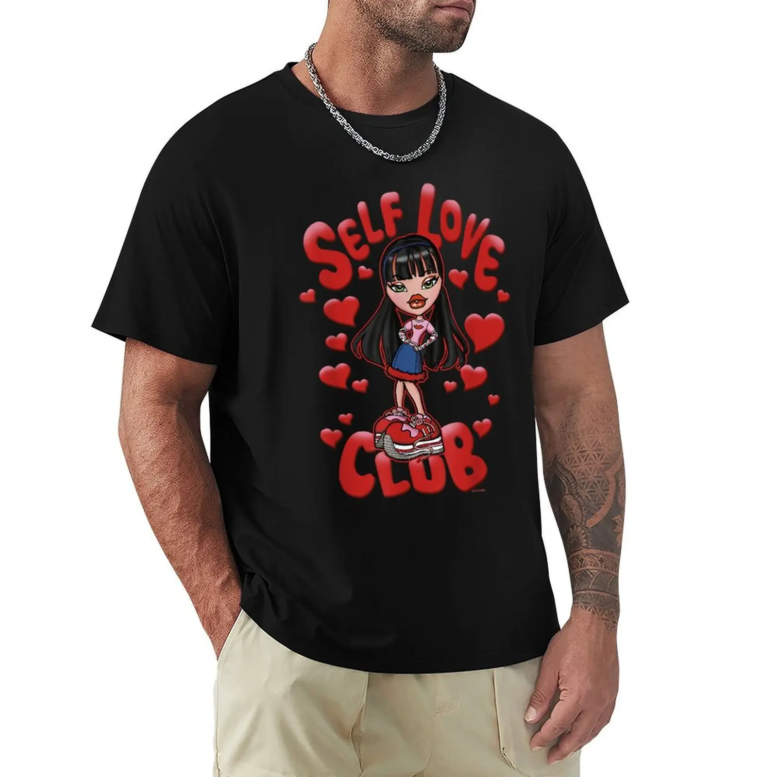 

Bratz. Jade Self Love Club Portrait T-Shirt summer shirt tees funny costumes clothes for men