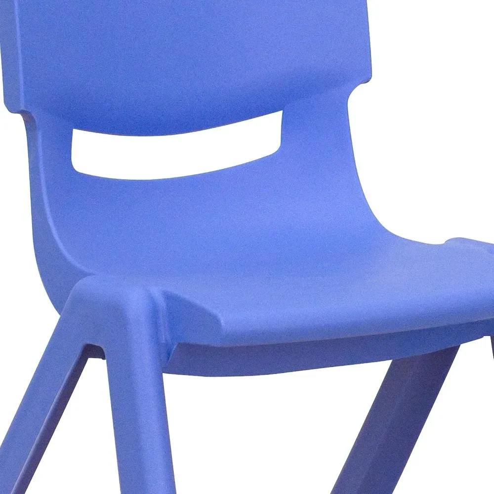 Table d'Activité Réglable pour Salle d'Irritation, avec 6 Chaises Empilables, Rectangulaire en Plastique pour Enfants