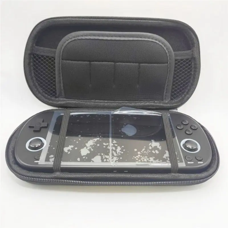 Storage Bag For Trimui Smart Pro Portable Game Console Case For Powkiddy RGB10 Max3 Game Accessories Box-A12I