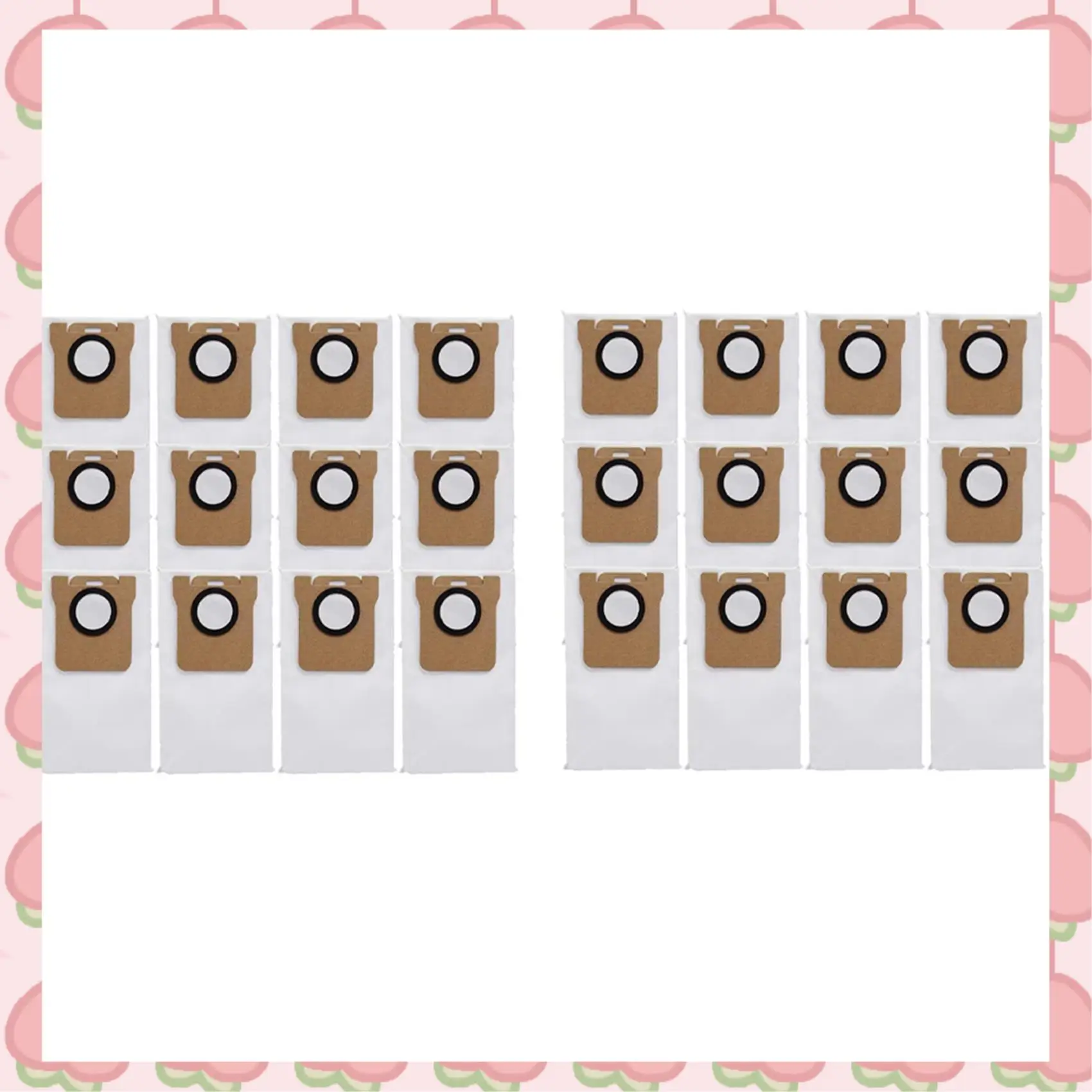 N18R 2X Staubbeutel Für Xiaomi Mijia Omni 1S X10 + Roboter Staubsauger Zubehör Müll Tasche Ersatzteile