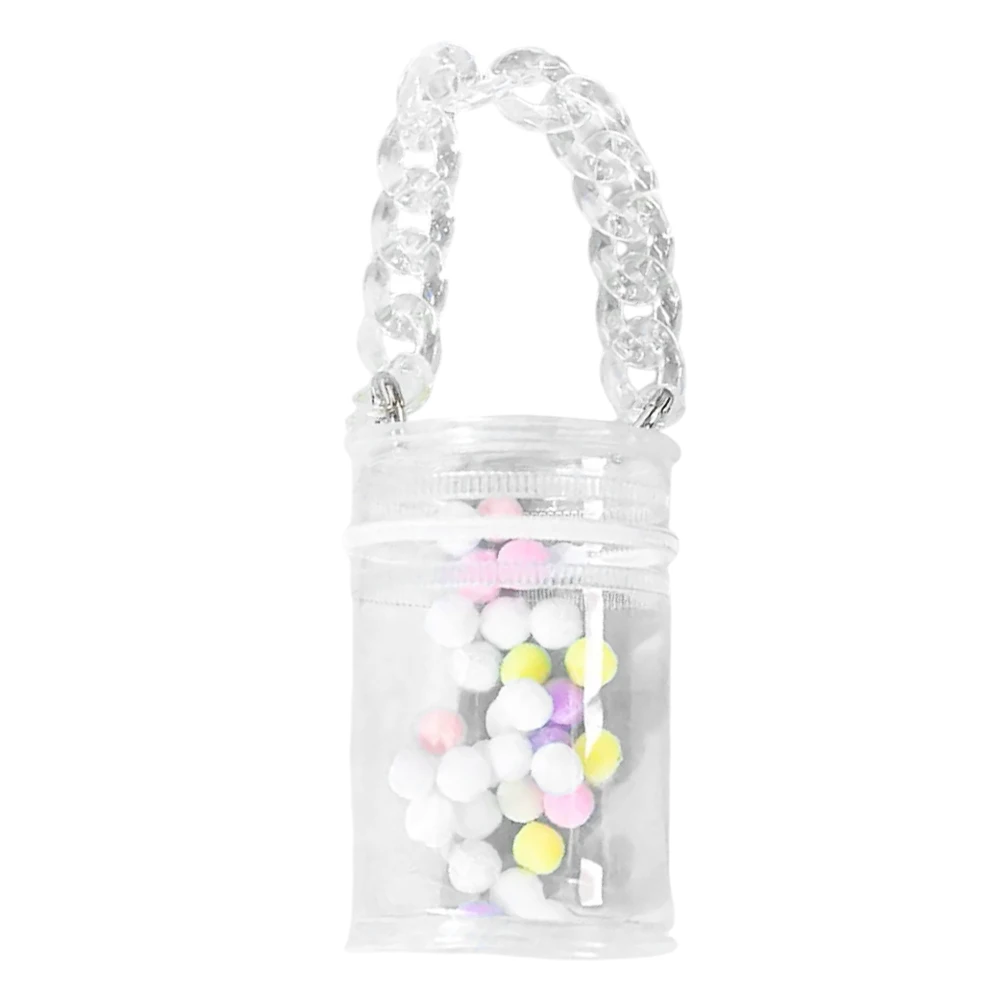 Blind Box Storage Hanging Chain Bag As Shown Hanging Chain Bag No Doll Included Protective Cover Travel Friendly