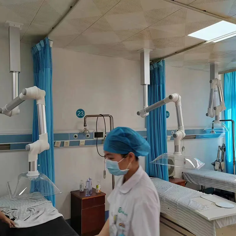 Health center, smoke exhaust machine, beauty salon, universal joint arm, air collector, smoking artifact, exhaust pipe
