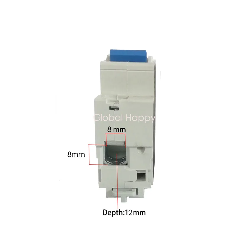 DC 12V24V36V48V125V Miniature 1P/2P Circuit Breaker 3A 6A 10A16A 20A 25A 32A 40A 50A 63A Reset Low Voltage Protection Switch