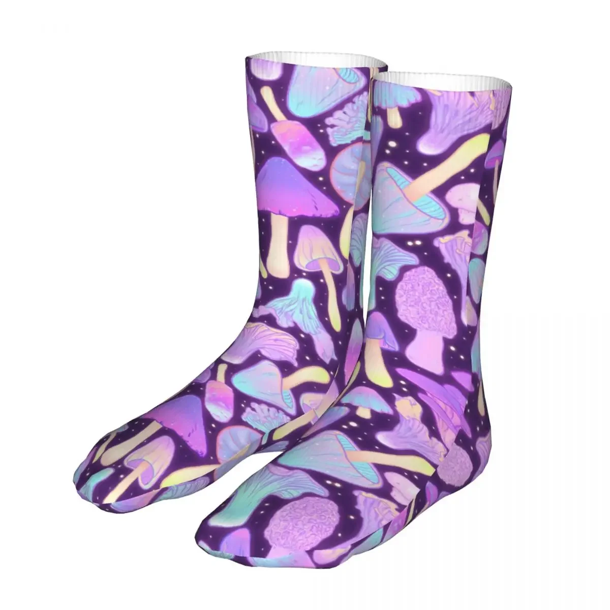 

Happy Psychedelic Mushroom Women Socks 2022 Men Cycling Sock