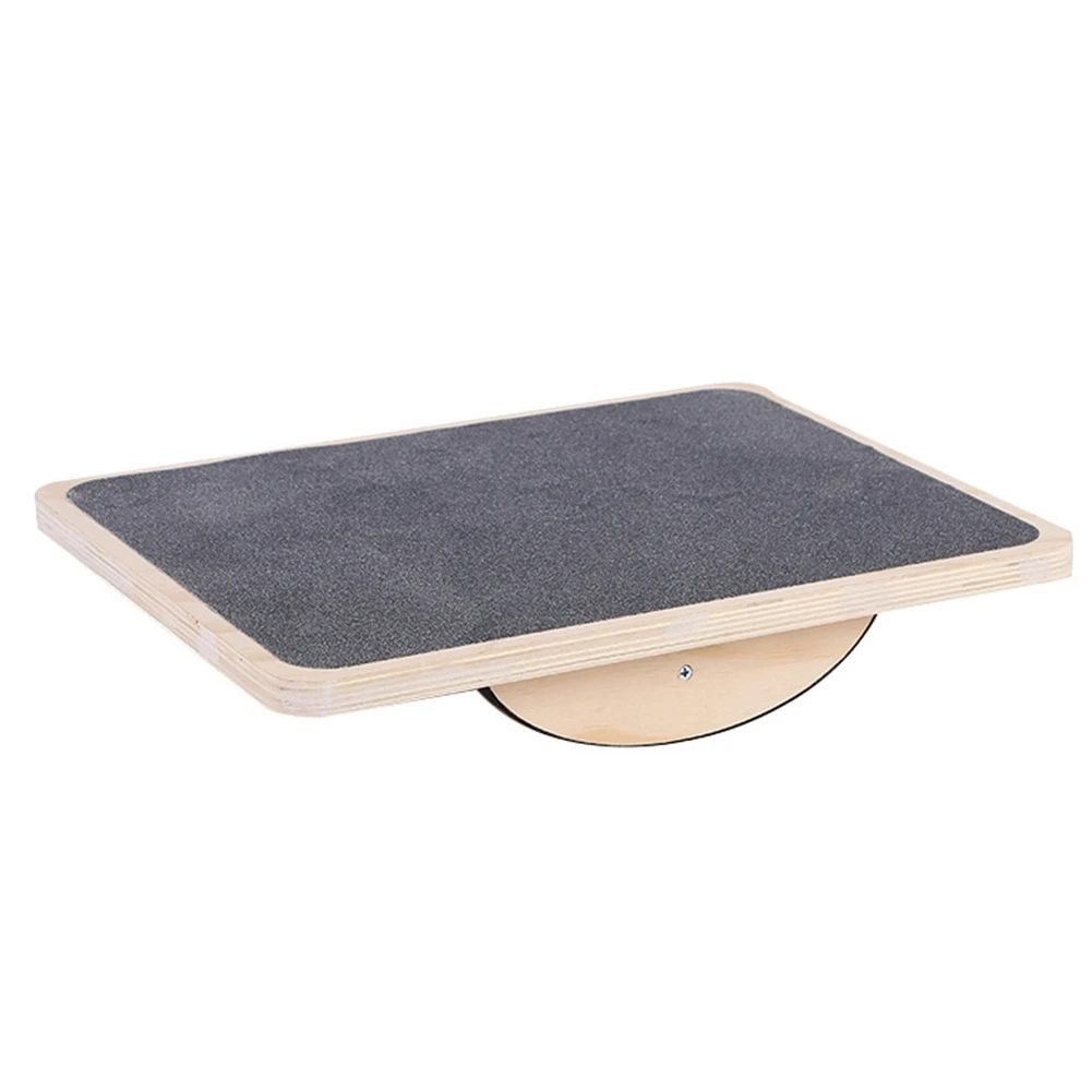 Professional Wooden Balance Board, Rocker Board, Wood Standing Desk , Yoga Balancer Exercise Training Balance Gym Board