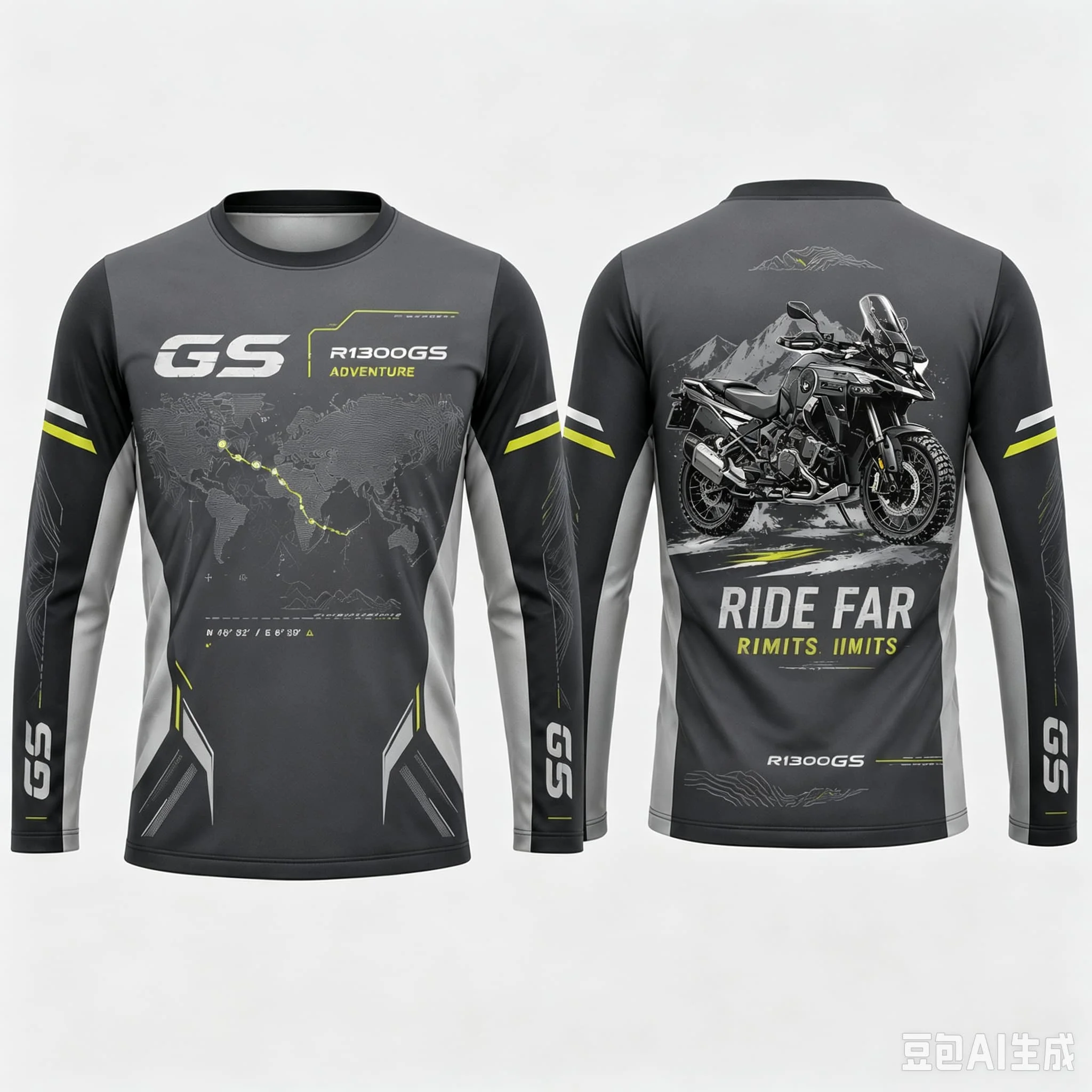 GS Motorcycle Adventure Riding Long Sleeve T Shirt Men 2027 New High Quality R1250GS R1300GS Fan Supporter Streetwear Top