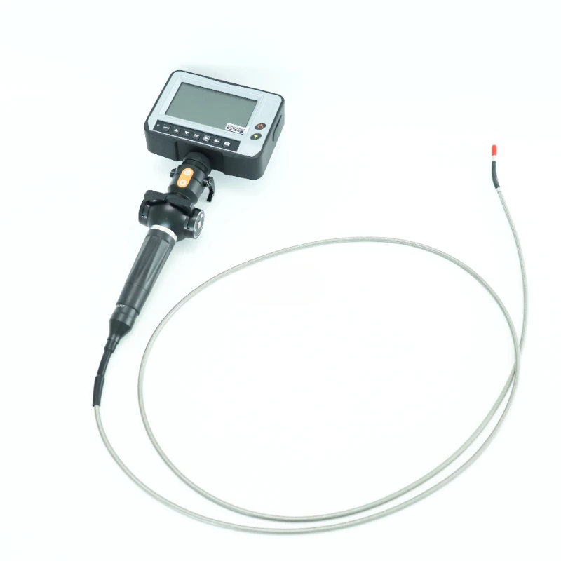 Industrial endoscope 0 can be optionally equipped with infrared thermal imaging lens