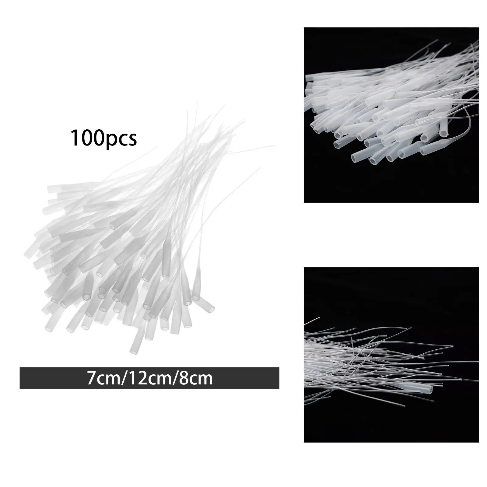 100 peças extensor de micro pontas de cola para modelos, projetos de hobby, artesanato