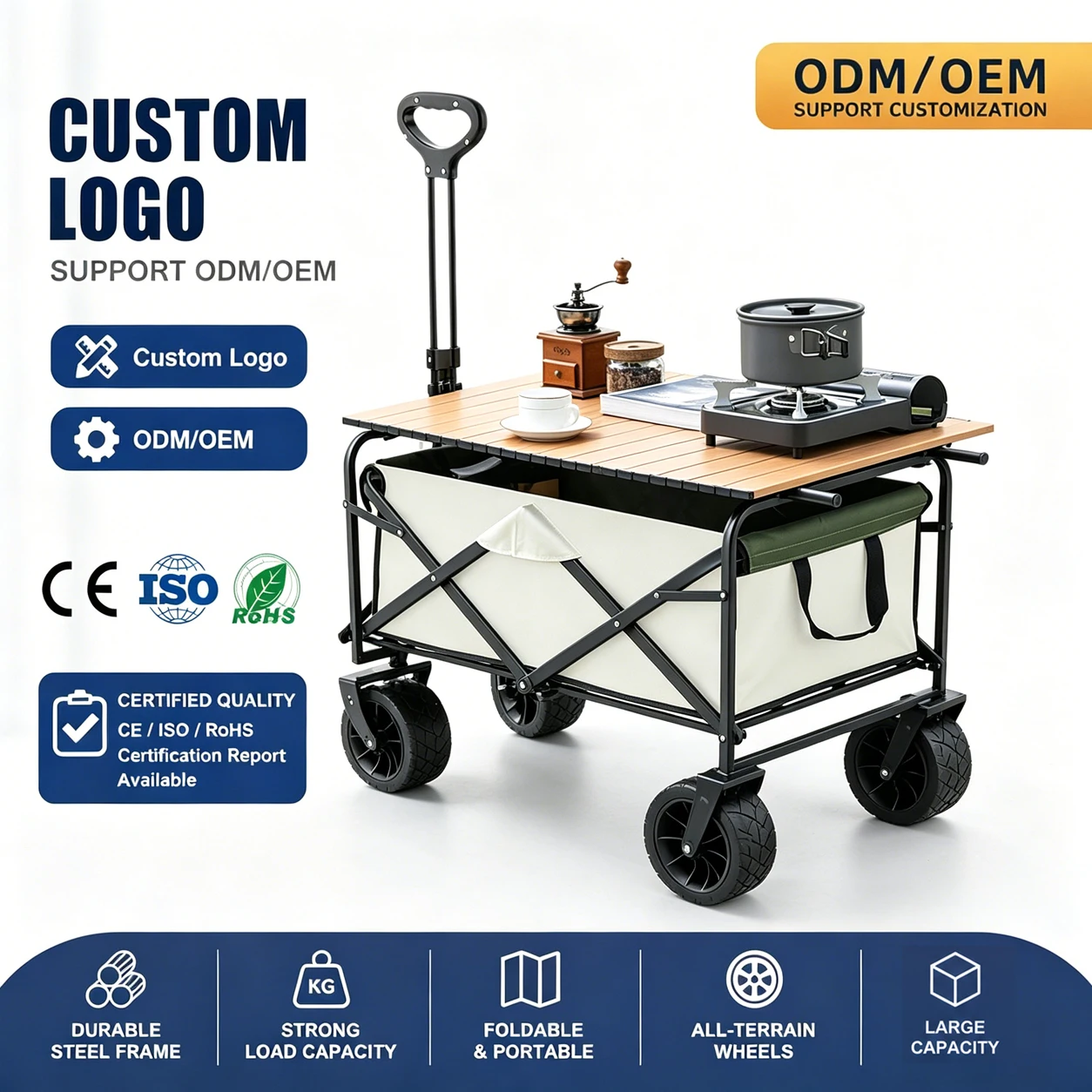 Outdoor Furniture Supplier - Fornitore Professionale di Carrelli Pieghevoli, Capacità