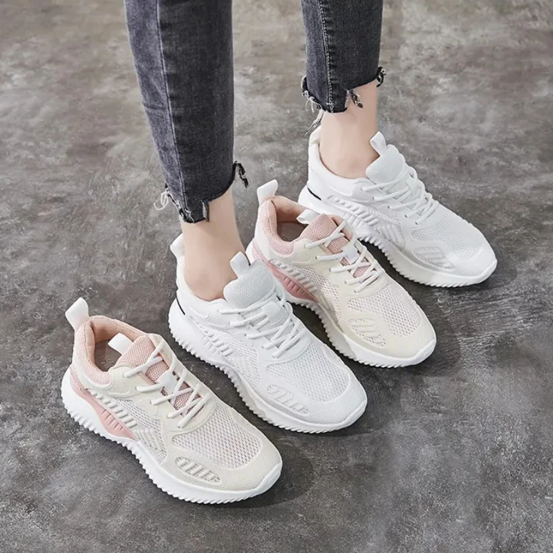 

Women's Luxary Chunky Sneakers 2025 Spring Autumn Breathable Shoes for Men's Sports Running Casual Ladies Fitness Shoes