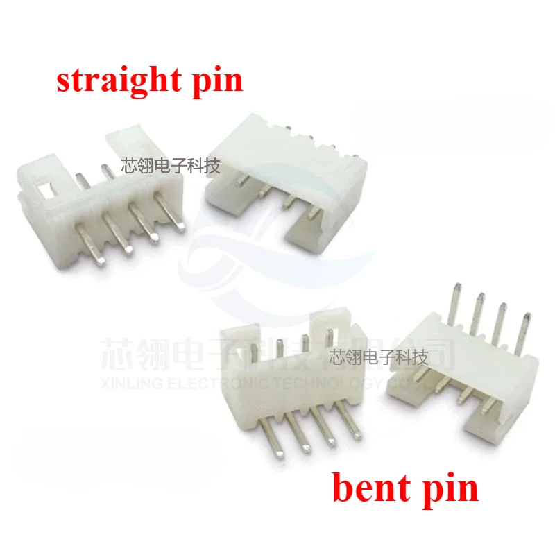 100pcs JST PH2.0 2P 3P 4P 5P 6P 7P 8P 9P 10P 11P 12 - 16pin Header 2mm Connectors Leads PH-AW PH-Y Straight/bent pins Male shell