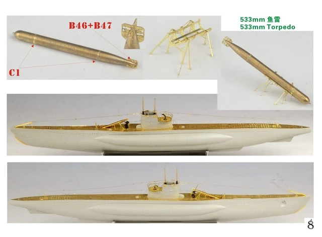 U boat parts top