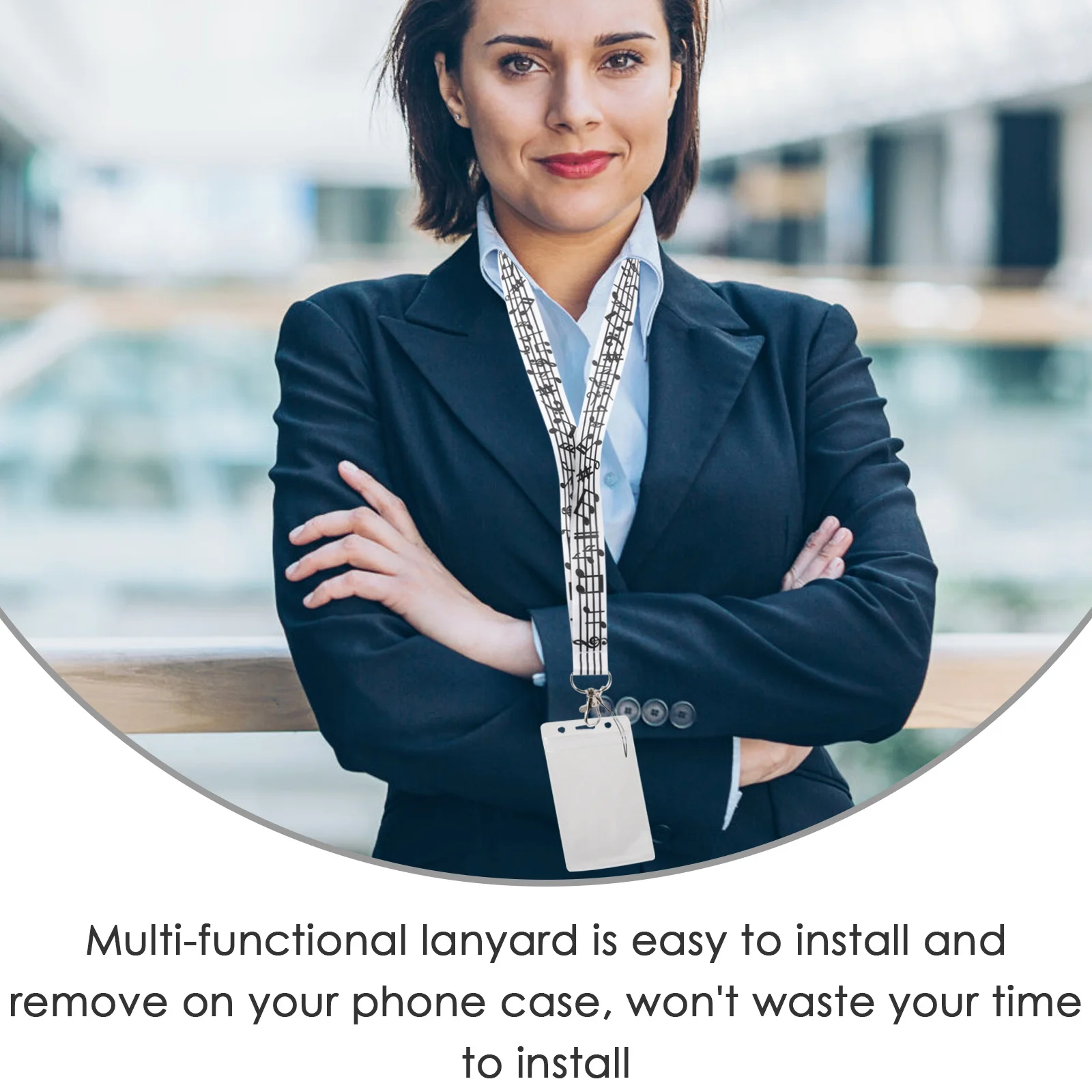 4pcs Anti-Lost Phone Lanyards Versatile Neck Straps Decorative Hanging Ropes For Id Chest Cards Game Console