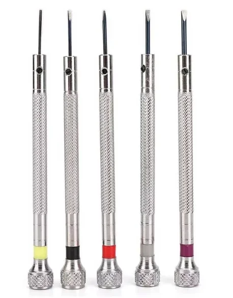 Precision Mini Slotted Screwdriver 0.8-1.6mm Watch Repair Tool Precision Instrument Hand Tool for Watchmakers Repairing
