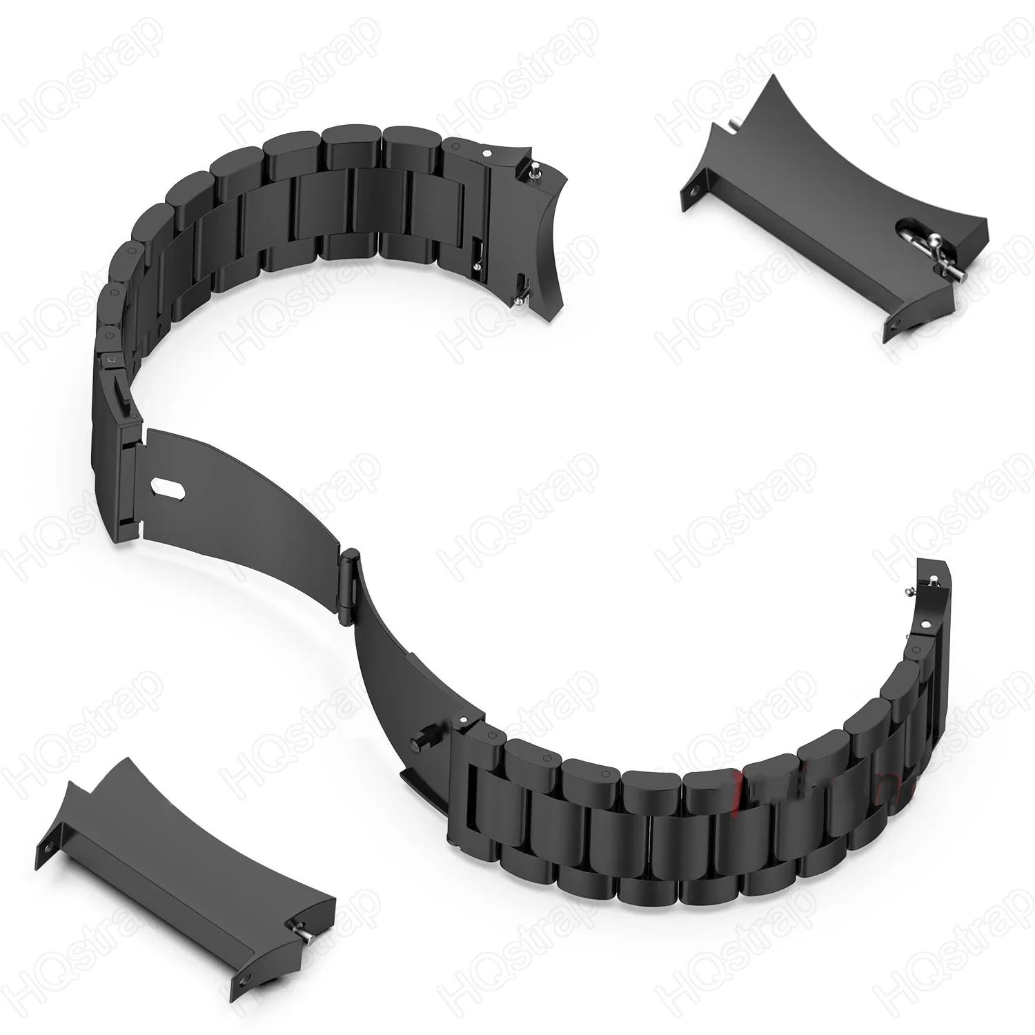 2pcs Metal Connector for Samsung Galaxy Watch 7 6 5 4 40mm 44mm Pro Watch Band Adapter for Galaxy Watch Classic Connectors