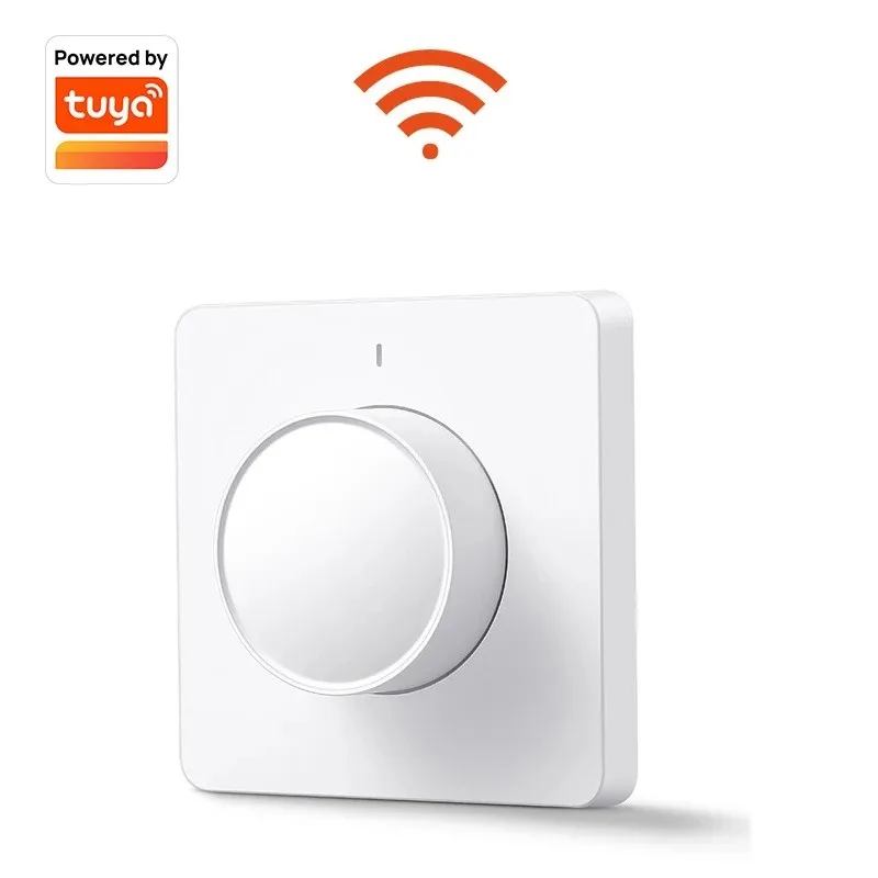 

Tuya Smart Wi-Fi/Zigbee диммер выключатель света затемняющая панель настенный умный переключатель 220-240 В работает с Alexa Google Home управление через приложение