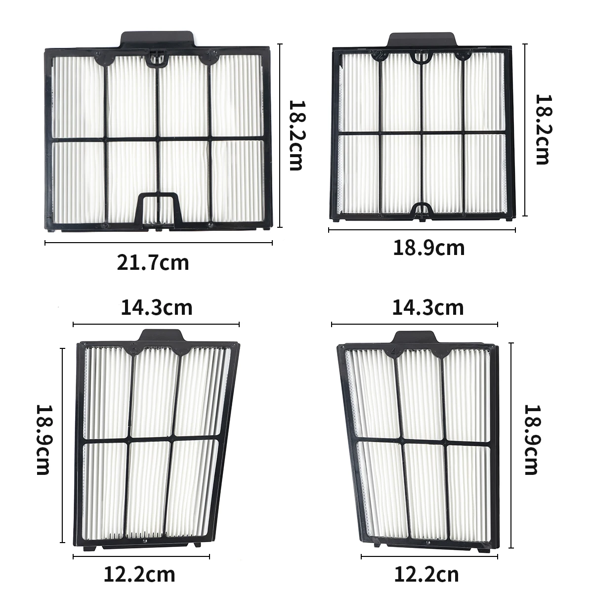 9991467-R4 لوحات مرشح فائقة الدقة لـ Dolphin S200 S300 Proteus DX4، Active 20، Prowler 920، Explorer E30 منظف حمام السباحة الآلي