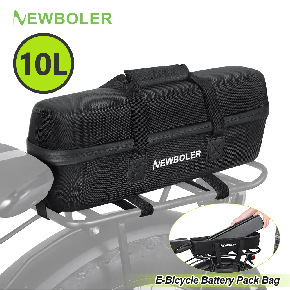 

E-Bike 10L Large Capacity Mountain Bike Battery Storage Bag Waterproof Battery Storage Bag Bags for Electric Bicycle Battery