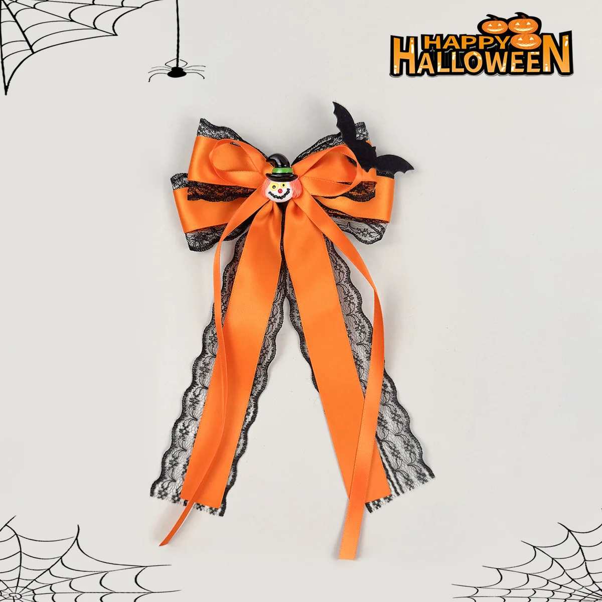 30 szt. Długie spinki do włosów z kokardkami i frędzlami, zestaw hurtowy, ozdoby na głowę na Halloween, wsuwki dla kobiet i dziewcząt, akcesoria do włosów w stylu Lolita