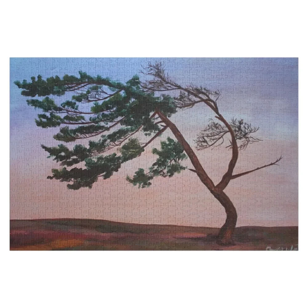 

The Tree at Killbear Provincial Park Jigsaw Puzzle Personalized Gifts Personalized Wooden Name Puzzle