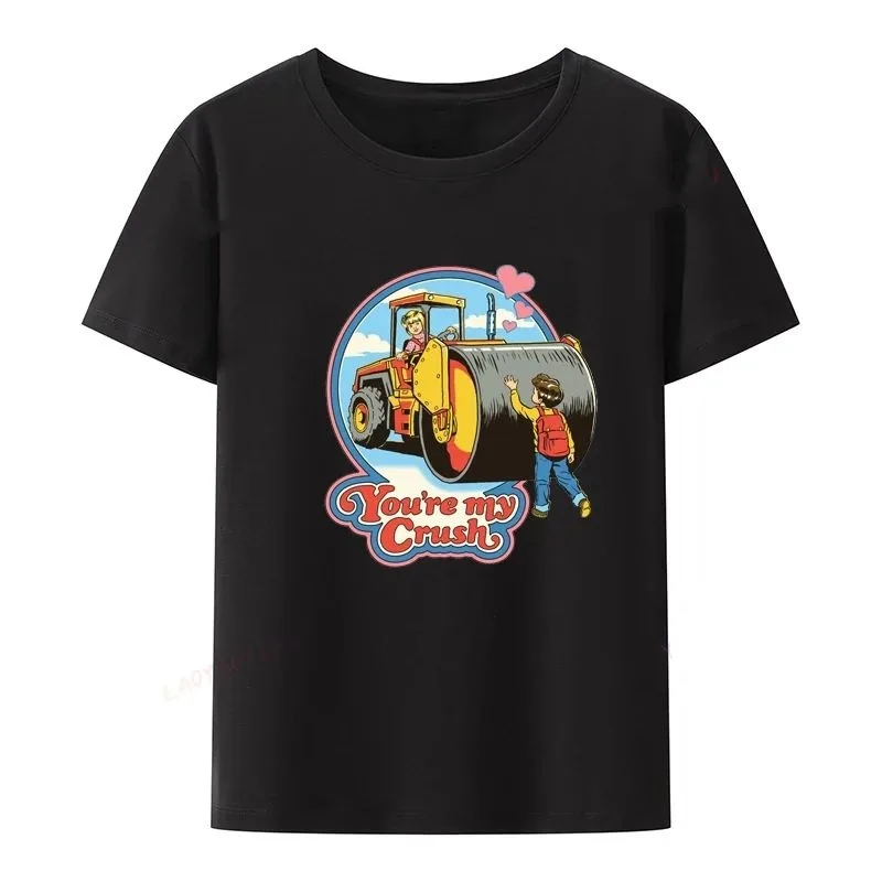 

2025 Artists Steven and Rhodes Funny Little Boy Cartoon Customized Printed Leisure T Shirt Unisex Tops Camisetas Masculino
