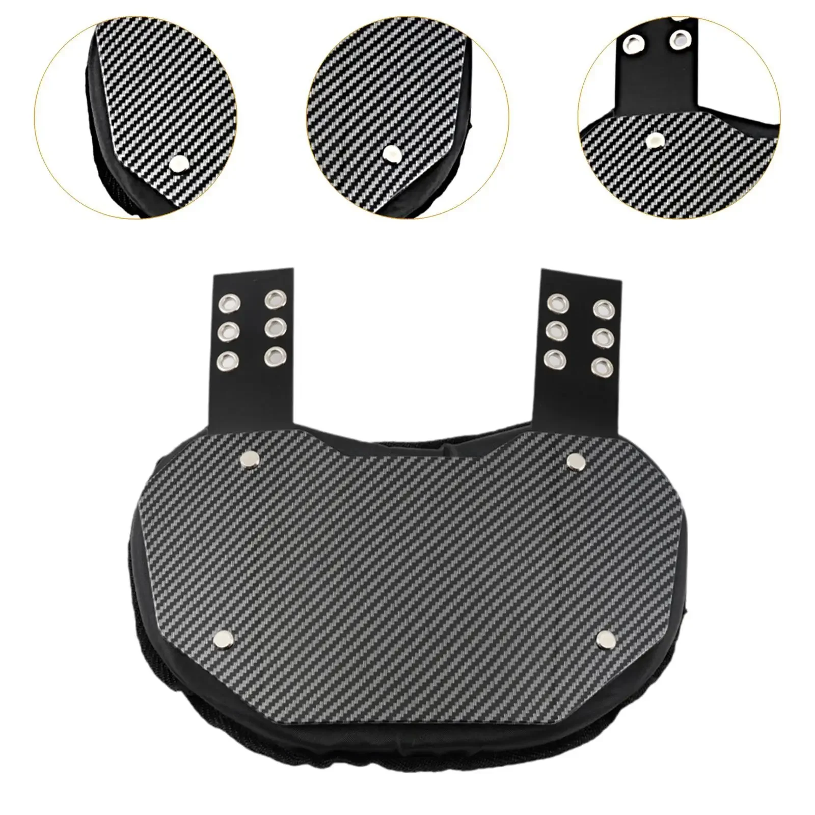 Football Back Plate Professional Soccer Back Protector Reusable Sports Equipment Training Accessories for Men Women view 3