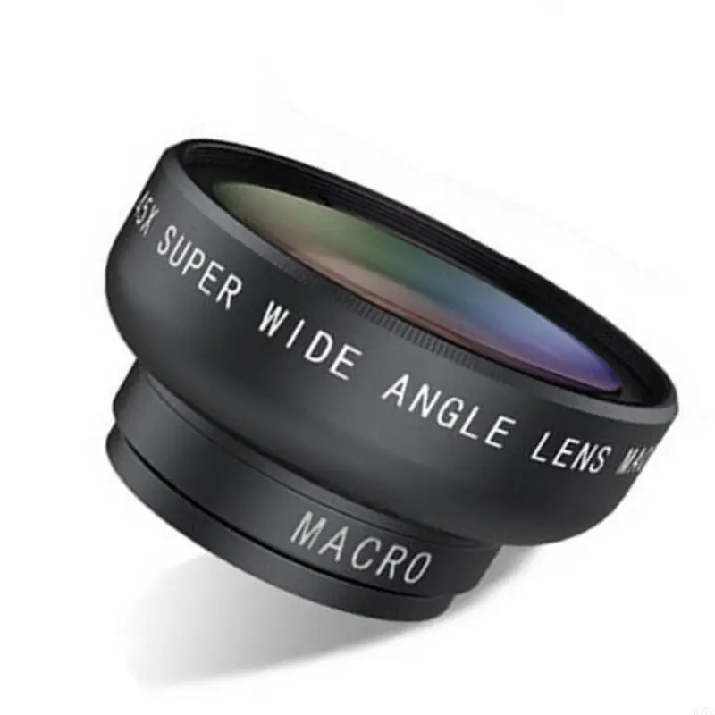 

49mm Professional Wide Macro Lens 2 in 1 Attachment for Intelligent Phones Enhancing Photography Creativity