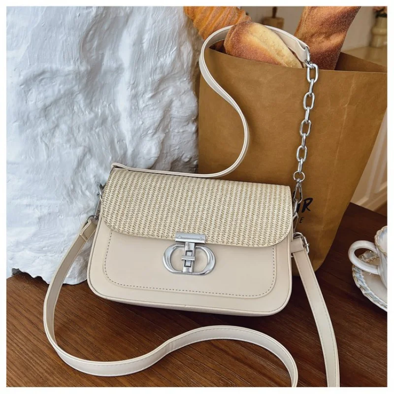 

Роскошная брендовая высококачественная кожаная женская сумка через плечо, популярная классическая элегантная шикарная фурнитура, модная винтажная сумка ​