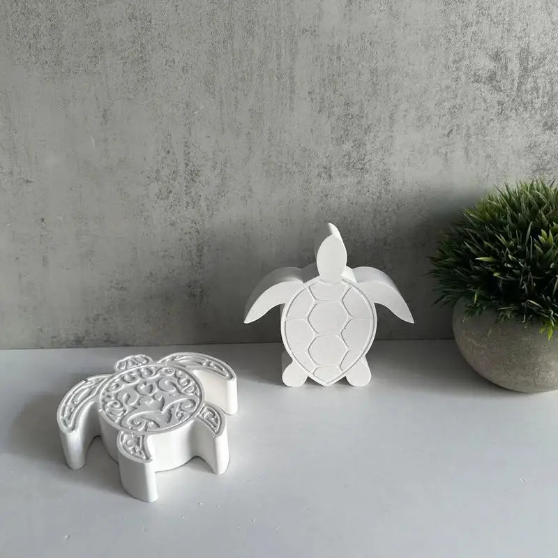 Sea Turtle Silicone Mold Candle Making Mold Silicone Gypsum Mold Candle Mold Chocolate Mold Tortoise Mold For Candles Cakes