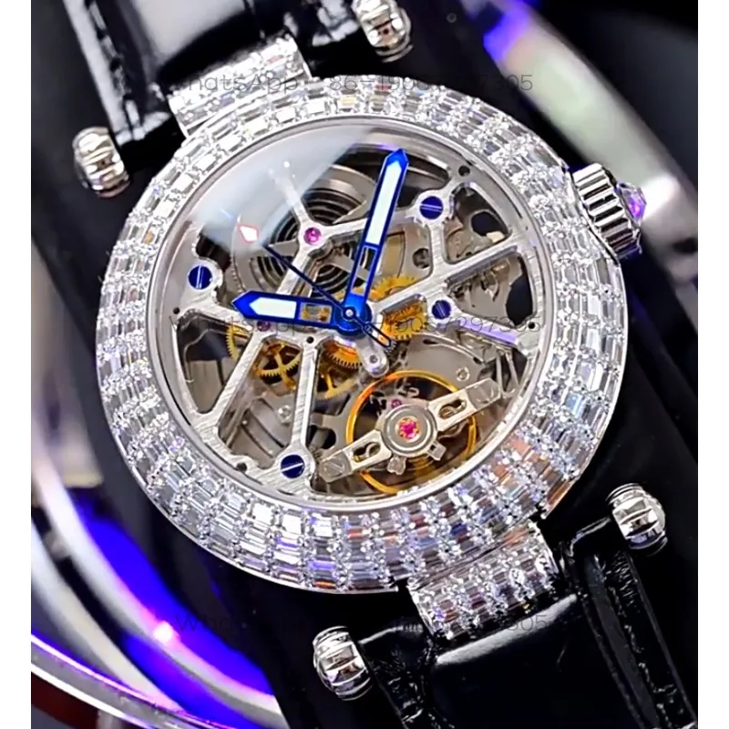 T869 Hollow-out Automatic Mechanical Movement Wrist Watch