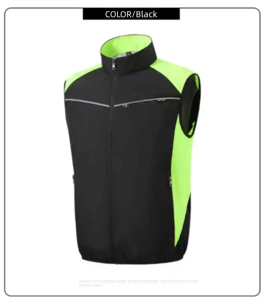 Summer Cooling Fan Vest, Air Conditioning Vest, Reflective Strip Work Vest