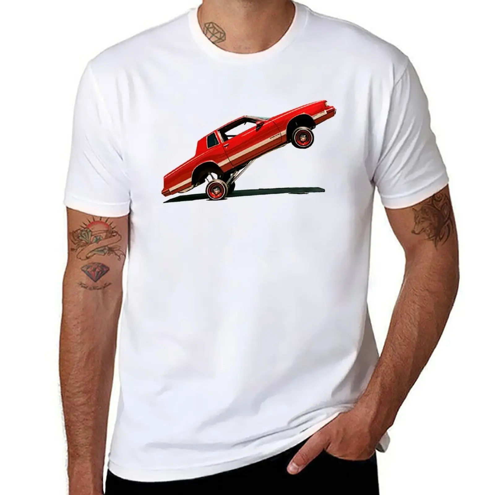 

Hopping Lowrider Car T-Shirt t shirt man luxury mens graphic t shirts T-Shirt