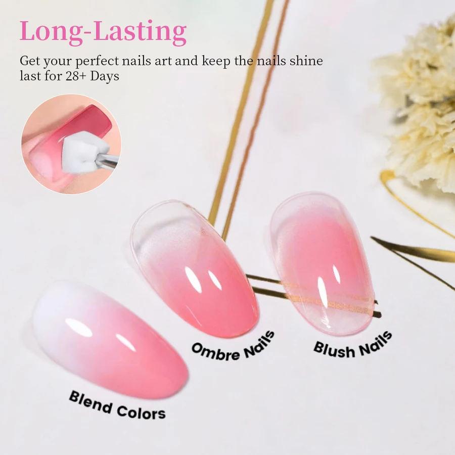 Rs nail 5g gel sólido unha polonês efeito gradiente 11 cores pintura da arte do prego gel embeber fora led uv verniz salão de beleza diy manicure