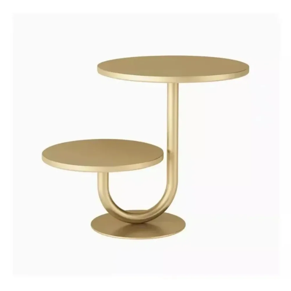 10/8 Inch Gold Cake Stand for Parties Wedding Birthday Family Party Dessert Tray Pie Plates 2 Tier Round Cupcake Stand