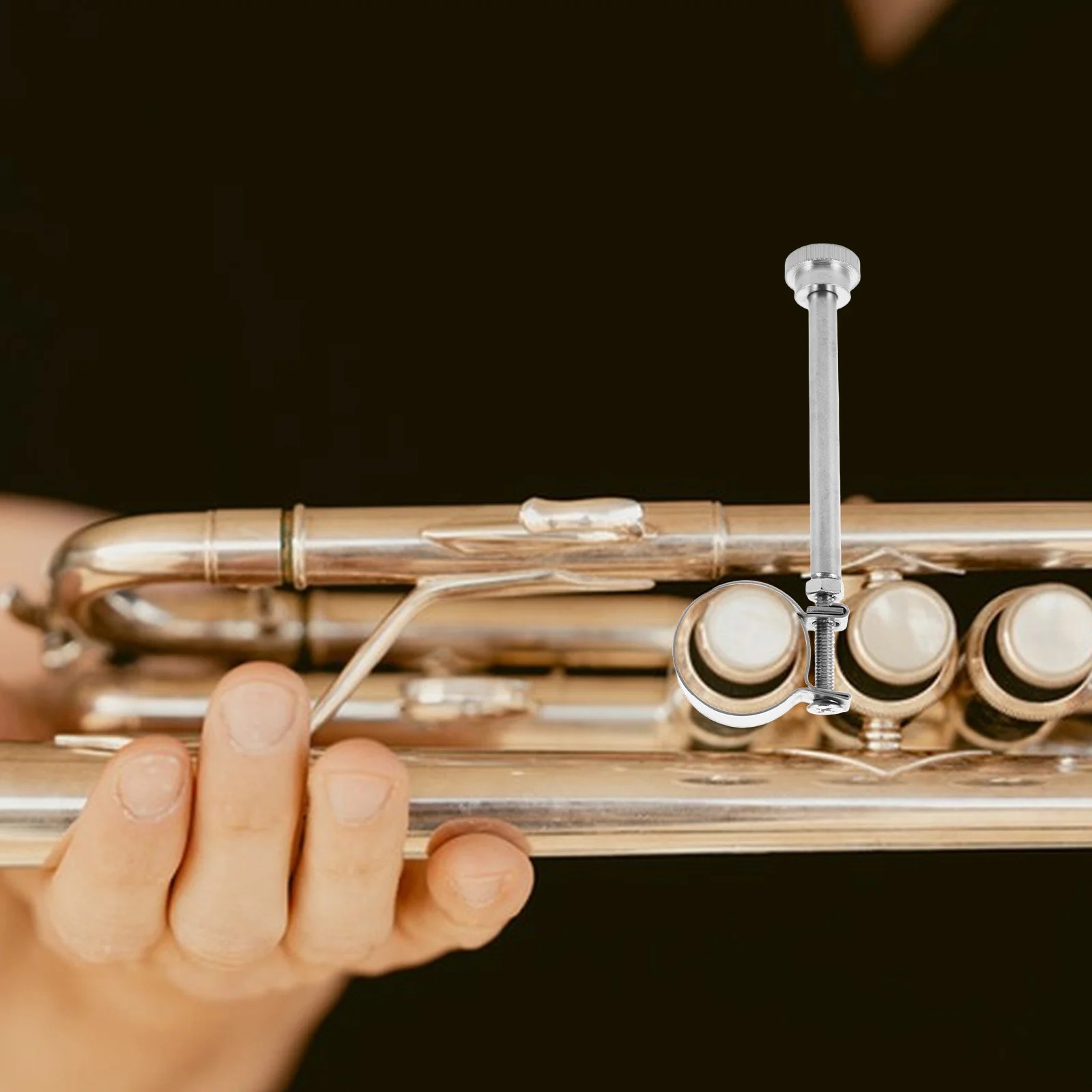 

Brass Instrument Repair Wrench Trumpet Cap Puller Tool French Horn Bottom Cap Remover Valve Cover Disassembly for Orchestra