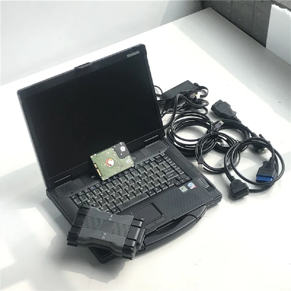 mb star c6 vci diagnosis tool + 2024.12V software HDD DoIP + laptop toughbook cf52 full set 2 years warranty