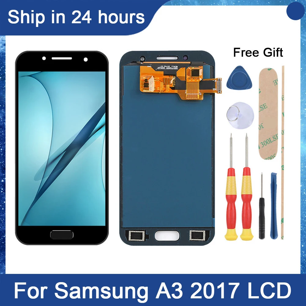 

AiNiCole 4.7'' For Samsung Galaxy A3 2017 LCD Display Touch Screen Digitizer Assembly A320 A320F A320Y LCD Screen Replacement