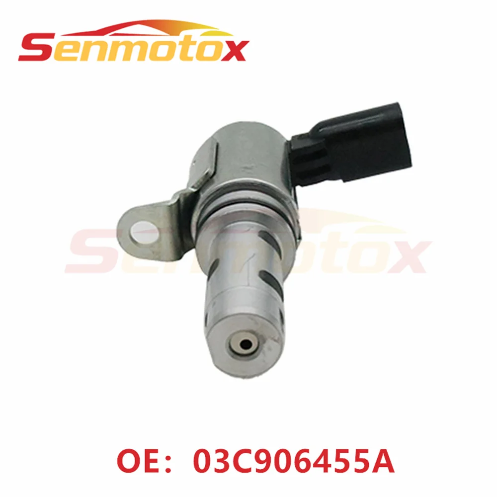 

03C906455A Variable Valve Timing VVT Solenoid Valve For Audi A1 A3 VW Golf Eos Tiguan Seat Ibiza Skoda Fabia 1.4TSI Auto Parts