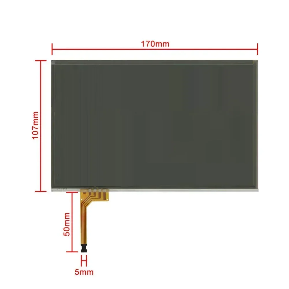 7.3 Inch Touch-Screen Digitizer Hot Sale 04-09 LTA070B510F, LTA070B511F 4-Pin 5V Replacement For Toyota For Prius Sedan