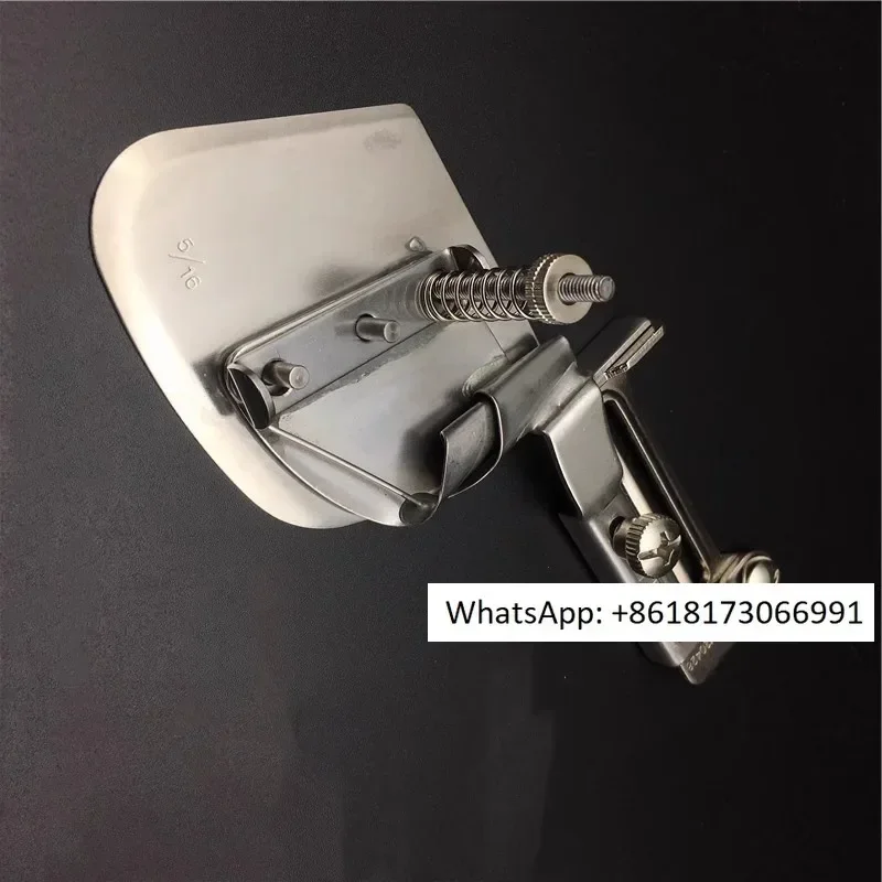 Industrial sewing machine edge banding machine, flat car bag, elastic band, rubber band edge curling and pulling cylinder