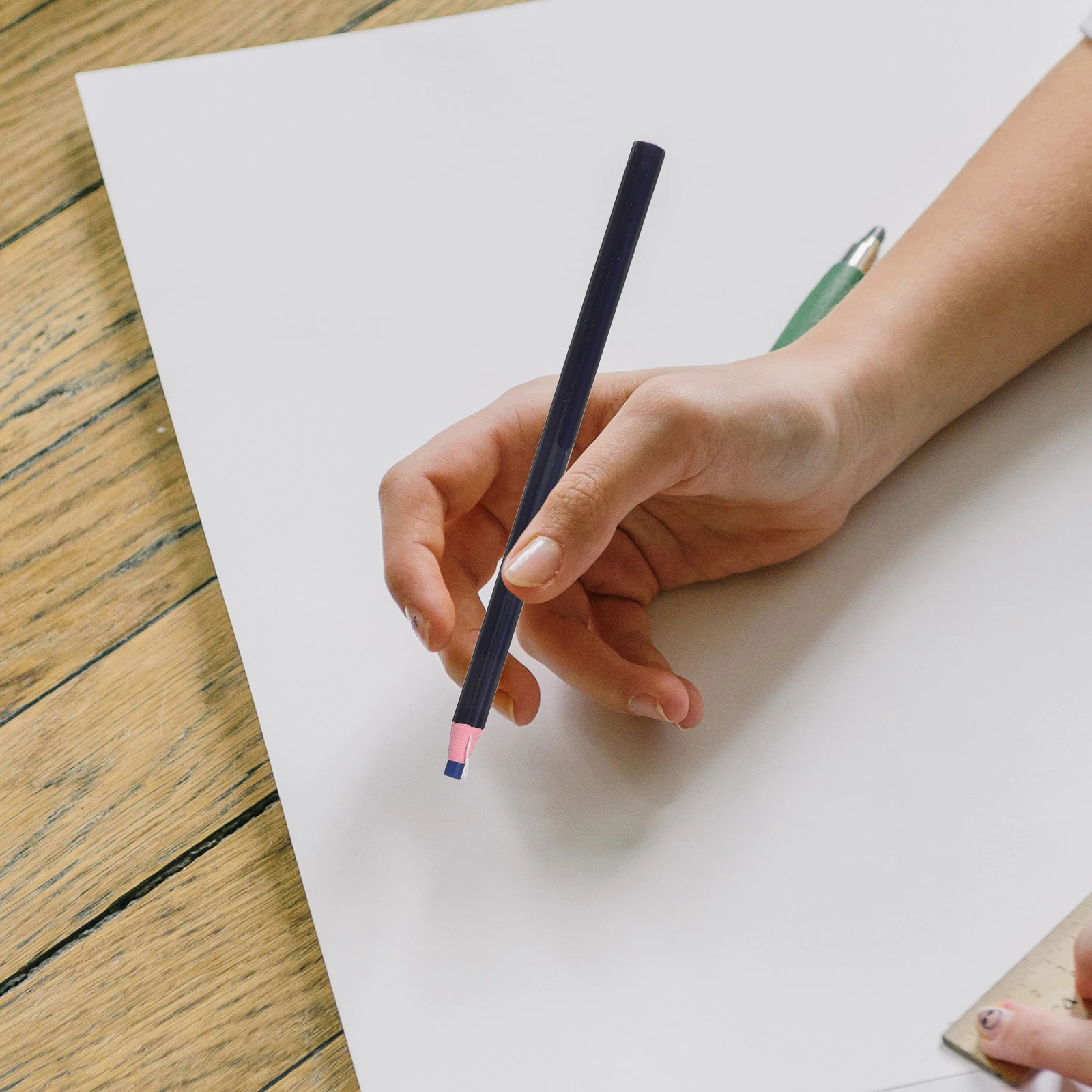 

12pcs Peel-Off Wax Pencils Erasable Markers for Glass Wood Metal Fabric Clothing Shoe Making Heat Resistant Tearable