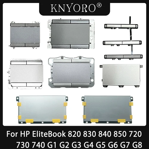 Imagen 1 del producto Nuevo panel táctil Original para ordenador portátil HP EliteBook 820 830 840 850 G1 G2 G3 G4 G5 G6 G7 Trackpad botones de ratón tablero L & R reemplazo de llave