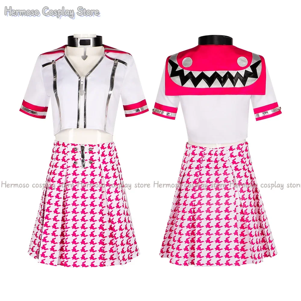 Pre-vendita Kujikawa Rise Cosplay Costume parrucca gioco P4 Cosplay JK uniforme scolastica giapponese gonna donna Sexy vestito di Halloween