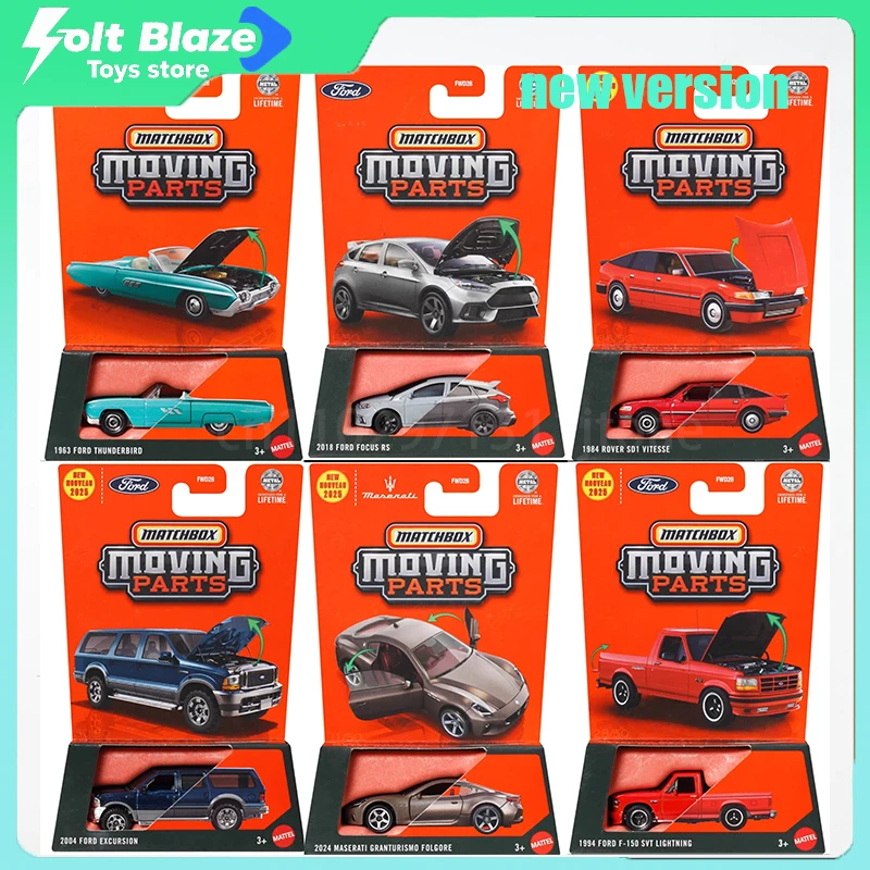 

MATCHBOX 70th Anniversary Series Diecast Model Car with Movable Doors Cars Model Static Display Models Collector's Item Boy Gift