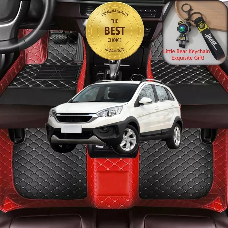 

Customized Fit for BAIC Changhe Q25 Car Floor Mats Car Accessories Tailored Waterproof Auto Carpet Mats Left/Right-hand Drive