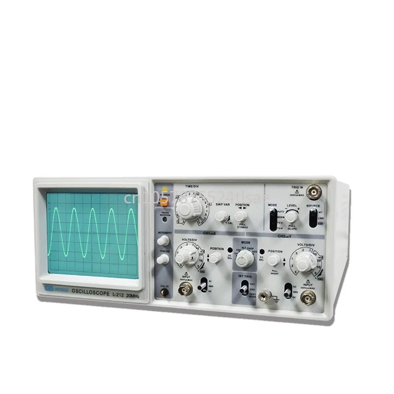 Double Comprehensive Analog Oscilloscope L-212 Bandwidth 20MHz Maintenance Teaching Instrument Testing Equipment