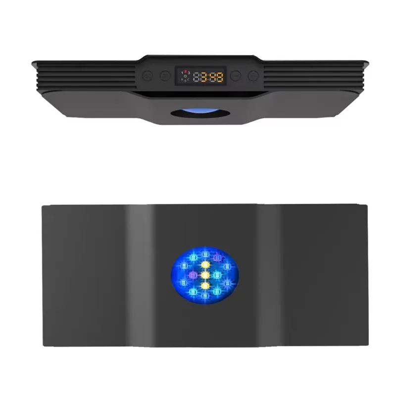 Aqua Knight V3 Upgraded Unit 60W Full Spectrum Coral Reef Light, Programmable Sunrise Sunset for Saltwater Reef Tank