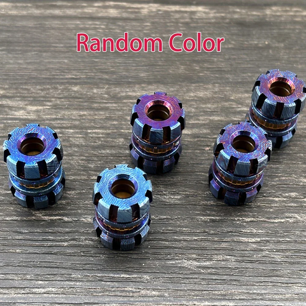 1 Piece Paracord Rope Bead Tail Pendant Bracelet Accessories Beads Titanium PEI