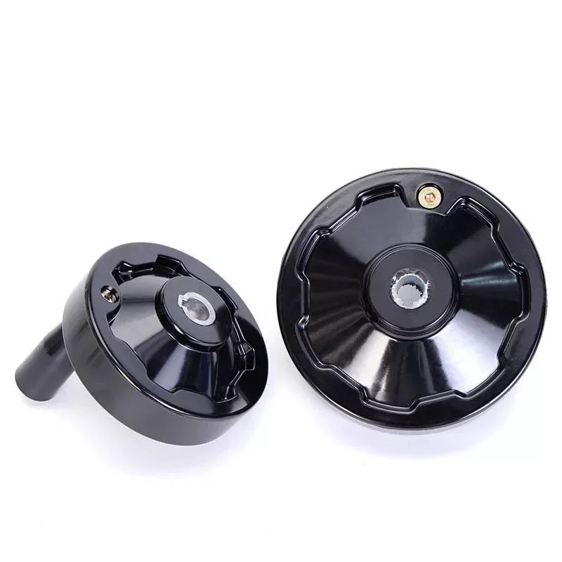 Machine Tools Handwheel Foldable Inner Corrugated Handwheels Milling Lathe CNC Hand Wheel Bakelite Wavy Round 100/125/160/200mm